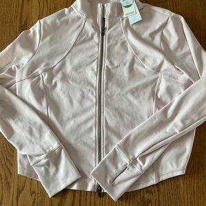 Gilly Hicks Active Recharge light Pink Zip-Up Jacket size xxl